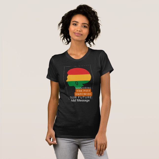 Camiseta Mês da História Negra (Frente Completa)