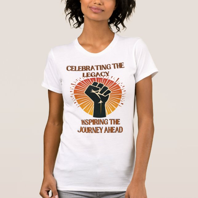 Camiseta Mês da História Negra (Frente)