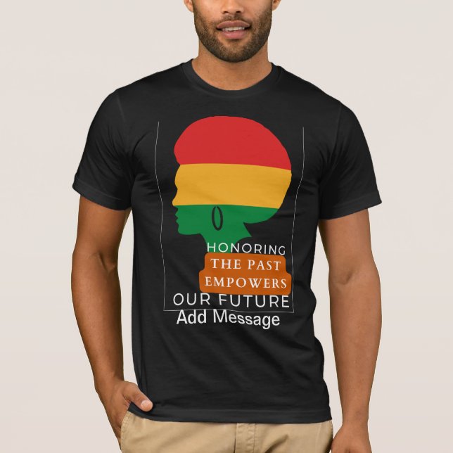 Camiseta Mês da História Negra (Frente)