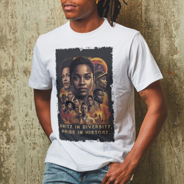 Camiseta Mês da História Negra (Criador carregado)