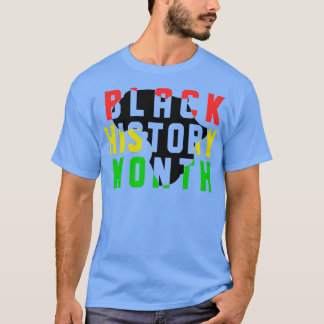 Camiseta mês da história negra