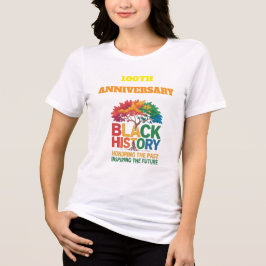 Camiseta Mês da História Negra 100 Anos