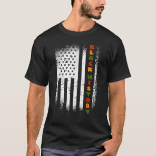 Camiseta Mês da História Negra 247365 Orgulho Afro-American