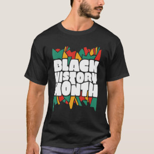 Camiseta Mês da História Negra Afro-Americano Celebridade C