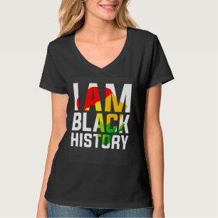 Camiseta Mês da História Negra Afro-Americano País Celebrid