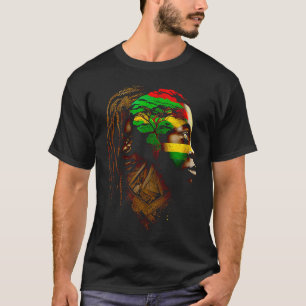 Camiseta Mês da história negra Ancestrais afro-americanos