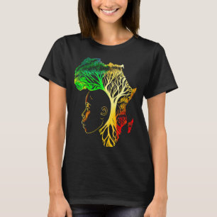 Camiseta Mês da História Negra Ancestrais Afro-Americanos R