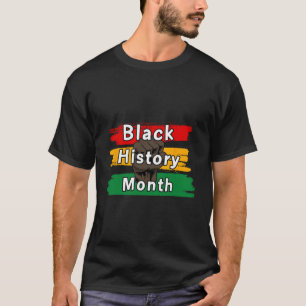 Camiseta Mês da História Negra Celebrando o Levantamento Ju