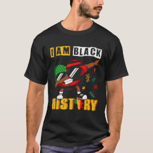 Camiseta Mês da História Negra Crianças Homens Mulheres Dab
