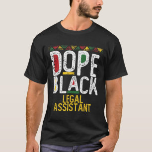 Camiseta Mês da História Negra Droga Preta Legal Instantâne