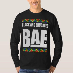 Camiseta Mês da história negra e educada