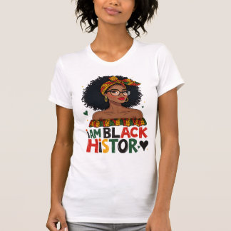 Camiseta Mês da História Negra - Eu sou mulher da História 