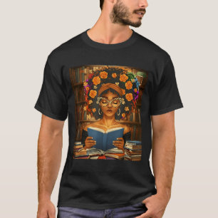 Camiseta Mês da História Negra Menina Afro Negra Mulheres L