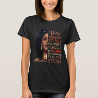 Camiseta Mês da História Negra - Mulher Africana Afro Eu So