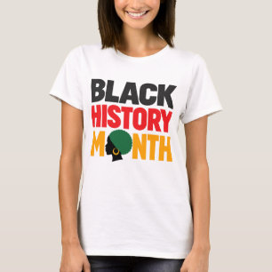 Camiseta Mês da História Negra Orgulho do Patrimônio Cultur