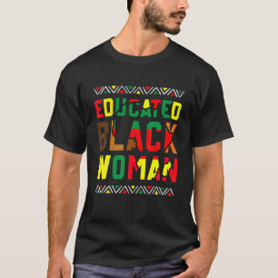 Camiseta Mês da História Negra - Orgulho Negro Educado como