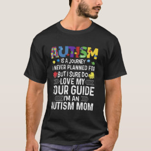 Camiseta Mês da Jornada da Mãe de Conscientização do Autism