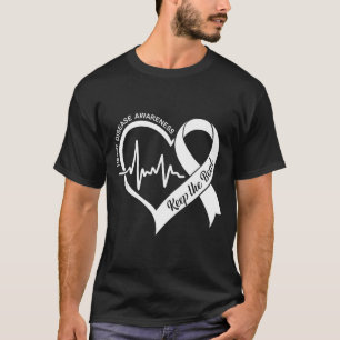 Camiseta Mês da saúde do coração doença cardíaca chd consci