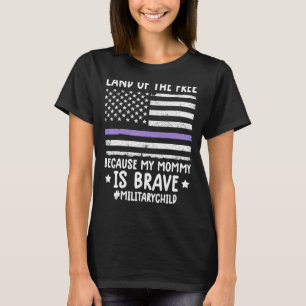 Camiseta Mês Da Terra Militar De Liberdade Porque Minha Mãe