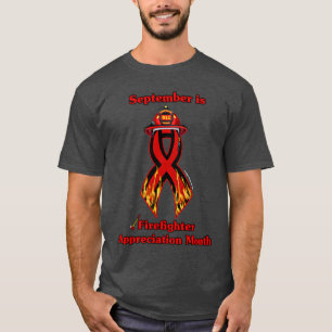 Camiseta Mês de Apreciação do Bombeiro