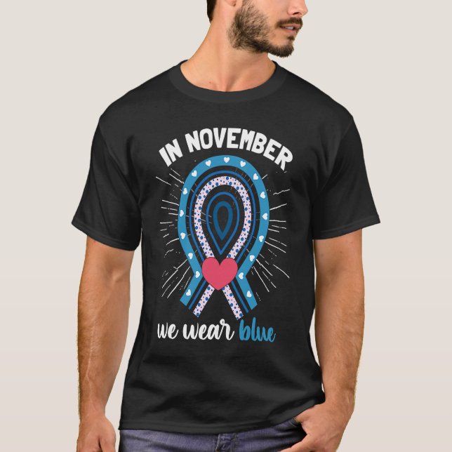 Camiseta Mês de Consciência da Diabetes (Frente)
