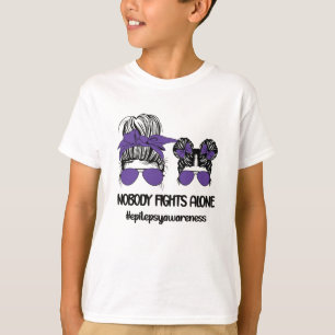 Camiseta Mês de Consciência da Epilepsia Família Guerre