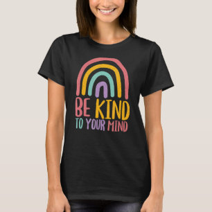 Camiseta Mês De Consciência Da Saúde Mental Seja Bonito Par