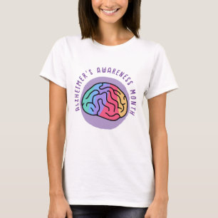 Camiseta Mês de Consciência do Alzheimer