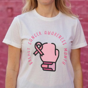 Camiseta Mês de consciência do câncer de mama