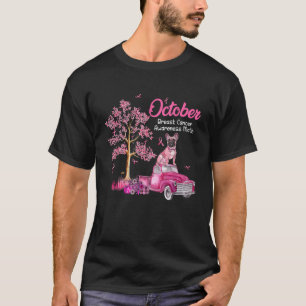 Camiseta Mês de consciência do câncer de mama de outubro Bo