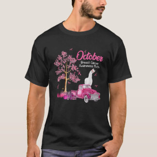 Camiseta Mês de consciência do câncer de mama de outubro La