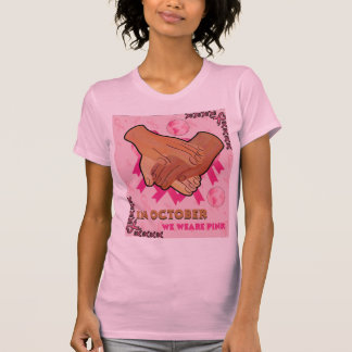Camiseta Mês de consciência do câncer de mama Em Outubro