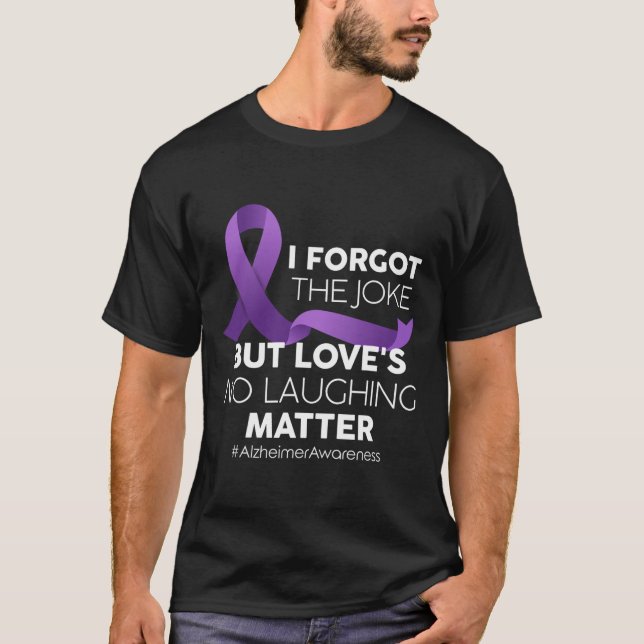 Camiseta Mês de Consciência do Heimerheimer (Frente)