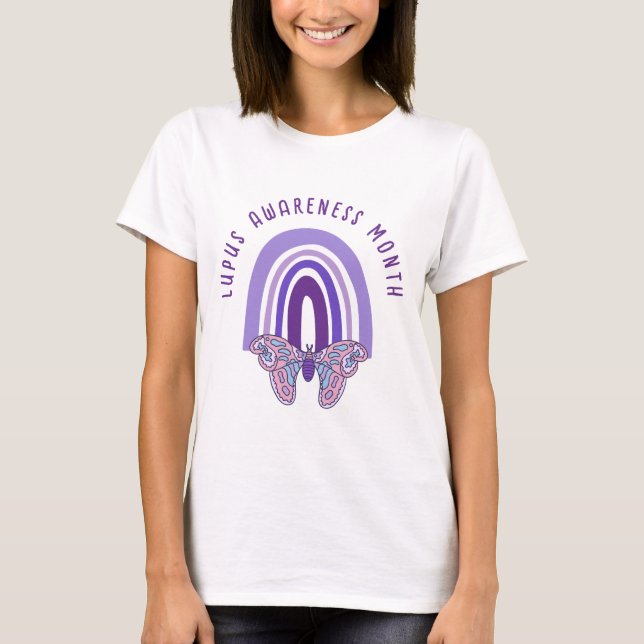 Camiseta Mês de Consciência do Lupus (Frente)