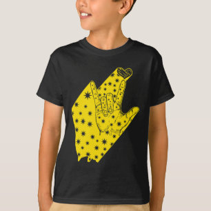 Camiseta Mês de Consciência Suporte Idioma Asl Eu Amo Você