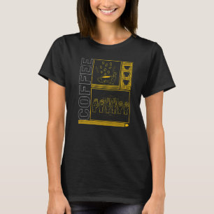Camiseta Mês de consciência surda café Asl Trendy Tee Love 