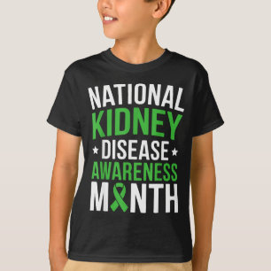 Camiseta Mês de conscientização da doença renal nacional pk