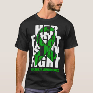 Camiseta Mês de Conscientização da Escoliose Junho Fita Ver