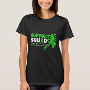 Camiseta Mês de Conscientização da Saúde Mental Apoio à Fit