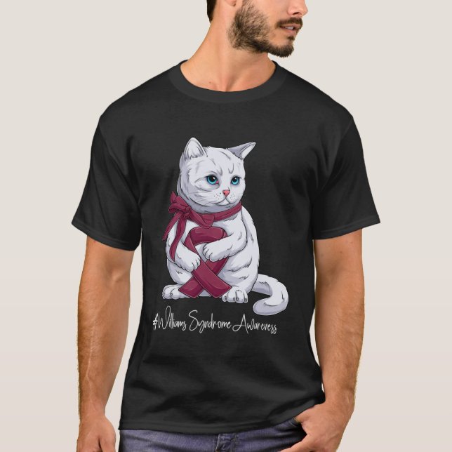 Camiseta Mês de Conscientização da Síndrome de Williams Fit (Frente)