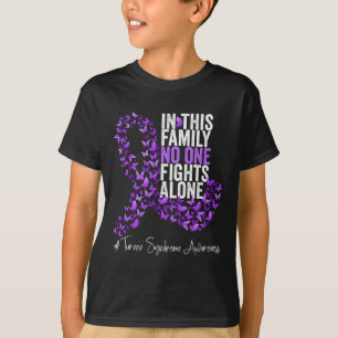 Camiseta Mês de Conscientização da Síndrome Fita Roxa