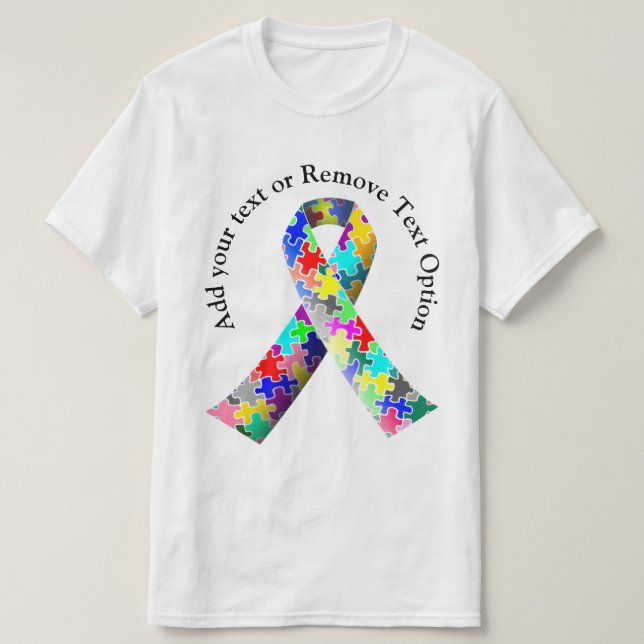 Camiseta Mês de Conscientização do Autismo  (Frente do Design)