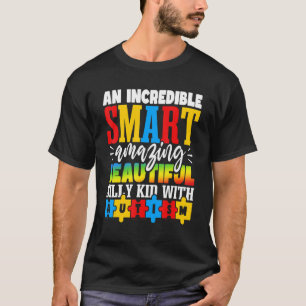 Camiseta Mês de Conscientização do Autismo Criança Autista