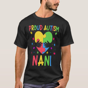 Camiseta Mês de Conscientização do Autismo da Família Corre