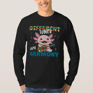 Camiseta Mês de Conscientização do Autismo Diferentes Tones