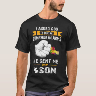 Camiseta Mês de Conscientização do Autismo Filho Autista pa