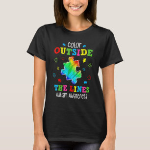 Camiseta Mês de Conscientização do Autismo Infantil Apoio C