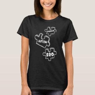 Camiseta Mês de Conscientização do Autismo Irmão do Autismo