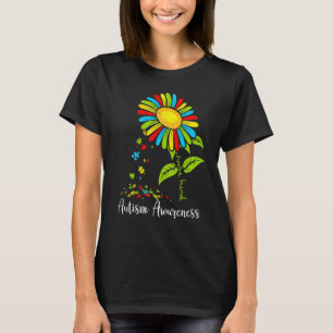 Camiseta Mês de Conscientização do Autismo Mulheres Girasso