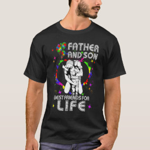 Camiseta Mês de Conscientização do Autismo Pai e Filho Melh